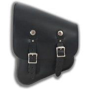 Leather Works Chopper Bag Left Side 312L: The 312 is a bag specifically designed to fit custom bikes and choppers