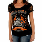 Wild Child Black: 95% cotton / 5% spandex