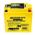 Motobatt MC Battery: SpecificationMB Item Number MB7UVoltage 12CCA 100Capacity (10HR) 6Weight 2