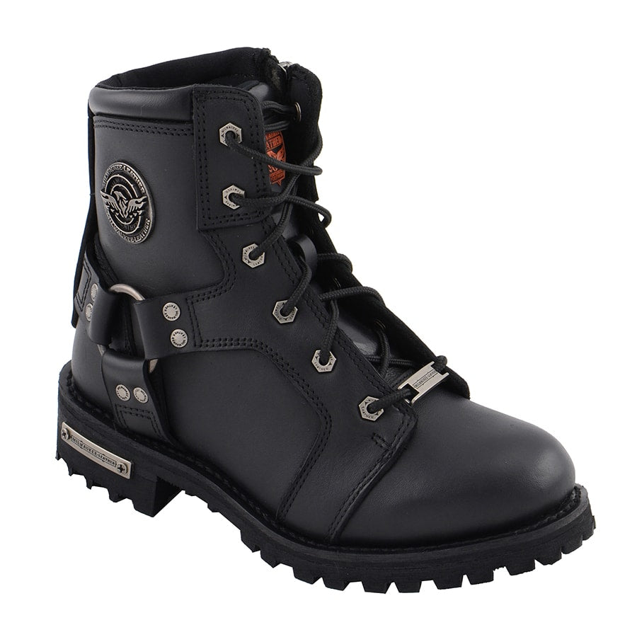 Women's 8" Lace Harness Boot: Features:

Full Grain Premium 2