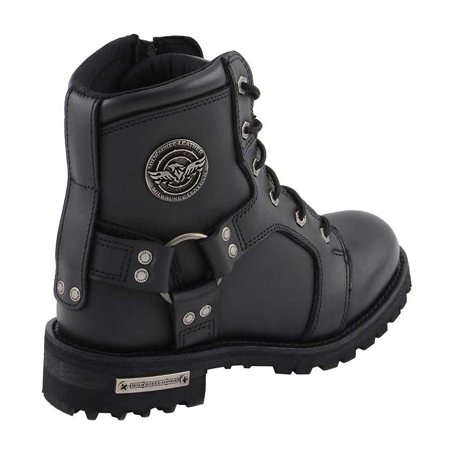 Women's 8" Lace Harness Boot: Features:

Full Grain Premium 2