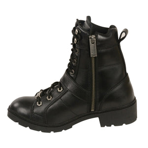Women's Side Buckle Wide Boot: Full Grain Premium 2