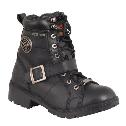 Ladies WP Side Buckle Boot: Features:

Full Grain Premium 2