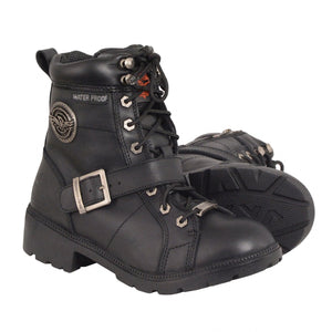 Ladies WP Side Buckle Boot: Features:

Full Grain Premium 2