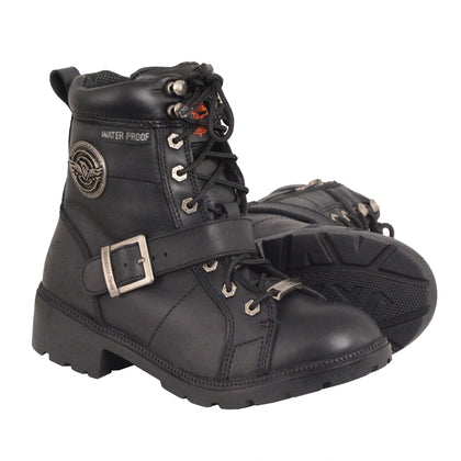 Ladies WP Side Buckle Boot: Features:

Full Grain Premium 2