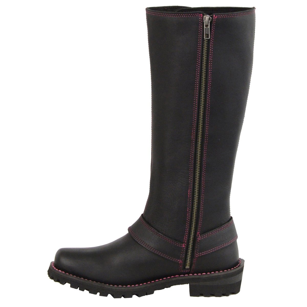 Women's Tall Boot With Pink Eyelets: Features:

Full Grain Premium 2