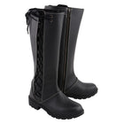 Women's Lace Side Tall Boot: Full Grain Premium 2
