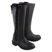 Women's Lace Side Tall Boot: Full Grain Premium 2