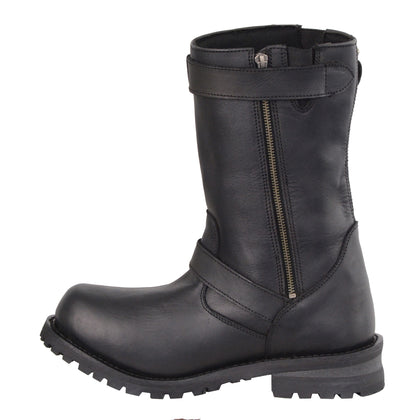 Men's Harness Boot with Zipper 9020: Full Grain Premium 2