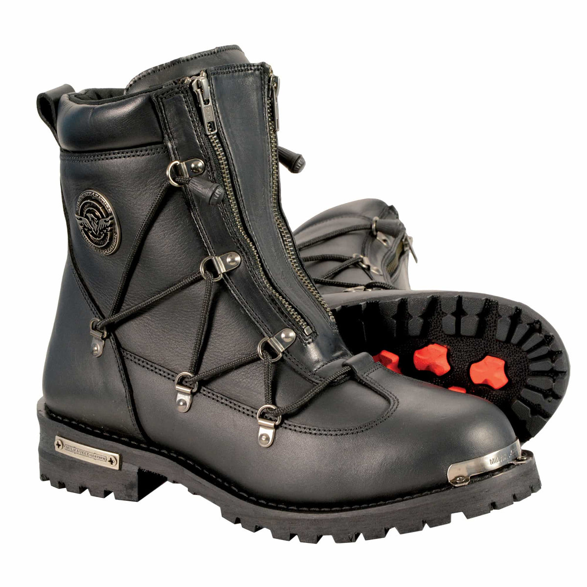 Men's Twin Zipper Front Entry Boot: Features:

Full Grain Premium 2
