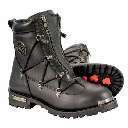Men's Twin Zipper Front Entry Boot: Features:

Full Grain Premium 2
