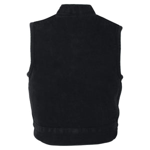 Kids Black Denim Club Vest: Kids Black Denim Club Vest Color Black Size X-Small Small Medium Large X-Large 2X-Large 3X-Large 