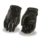 Ladies Perf Driving Glove: Premium Anailine Cowhide
LIghtly Lined w/ Gel Palm
Adjustable Wrist Strap Closure & Cuff Snaps