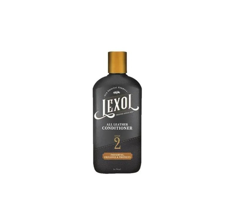 Lexol Conditioner 8oz: Description
Lexol provides vital lubrication to keep leather soft while maintaining its strength, dura