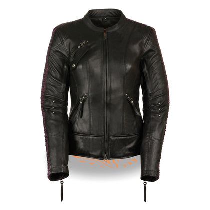 Ladies Phoenix Embroidered Jacket: Features:


1