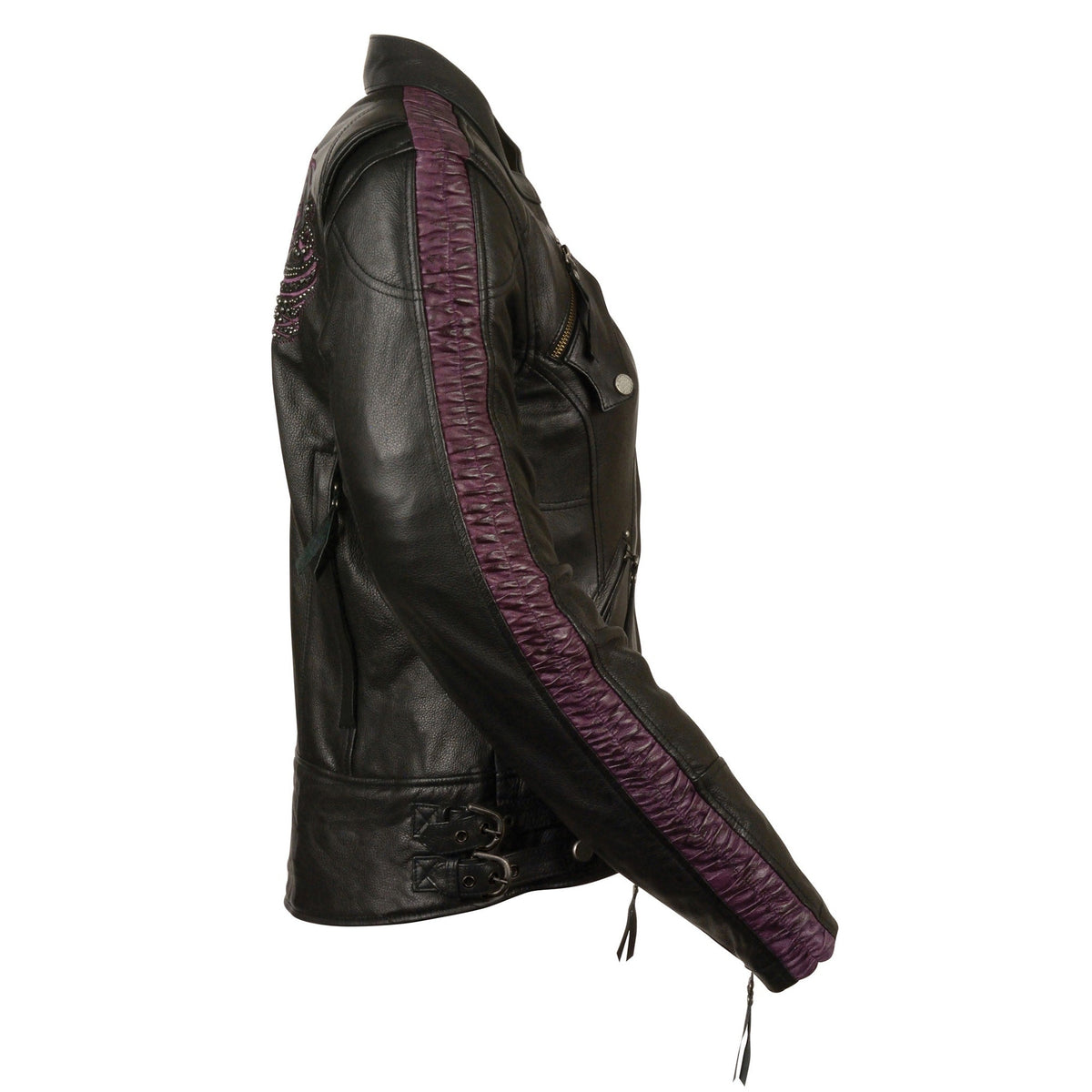 Ladies Phoenix Embroidered Jacket: Features:


1