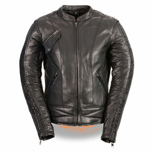 Ladies Phoenix Embroidered Jacket: Features:


1