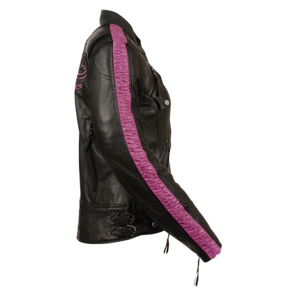 Ladies Phoenix Embroidered Jacket: Features:


1