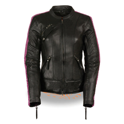 Ladies Phoenix Embroidered Jacket: Features:


1