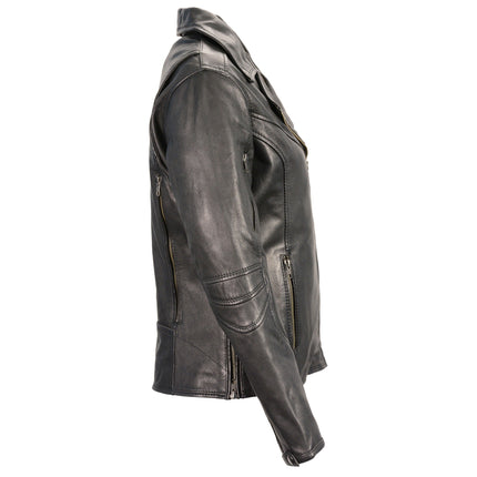 Ladies Classic Vented Goatskin Jacket