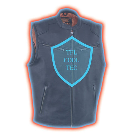 Men's Prem Zip Front Vest