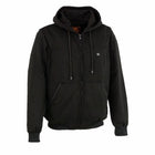 Men's Heated Fleece Hoodie Bk: Men’s Zipper Front Heated Hoodie w/ Front & Back Heating Element’sDurable Material ? Cotto