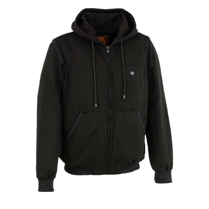 Men's Heated Fleece Hoodie Bk