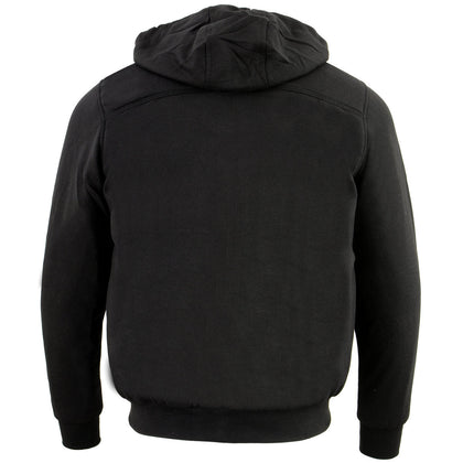 Men's Heated Fleece Hoodie: Features:

Durable Material – Cotton Exterior with Thermal Inside Lining, Knit Cuff and Waistband