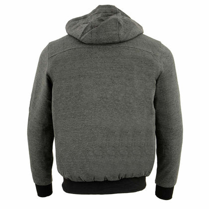 Men's Heated Fleece Hoodie: Features:

Durable Material – Cotton Exterior with Thermal Inside Lining, Knit Cuff and Waistband