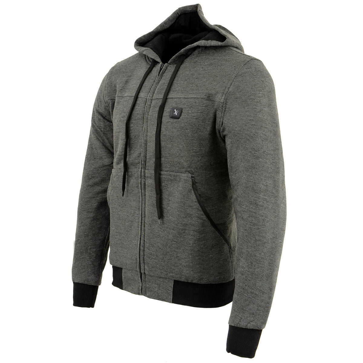 Men's Heated Fleece Hoodie: Features:

Durable Material – Cotton Exterior with Thermal Inside Lining, Knit Cuff and Waistband