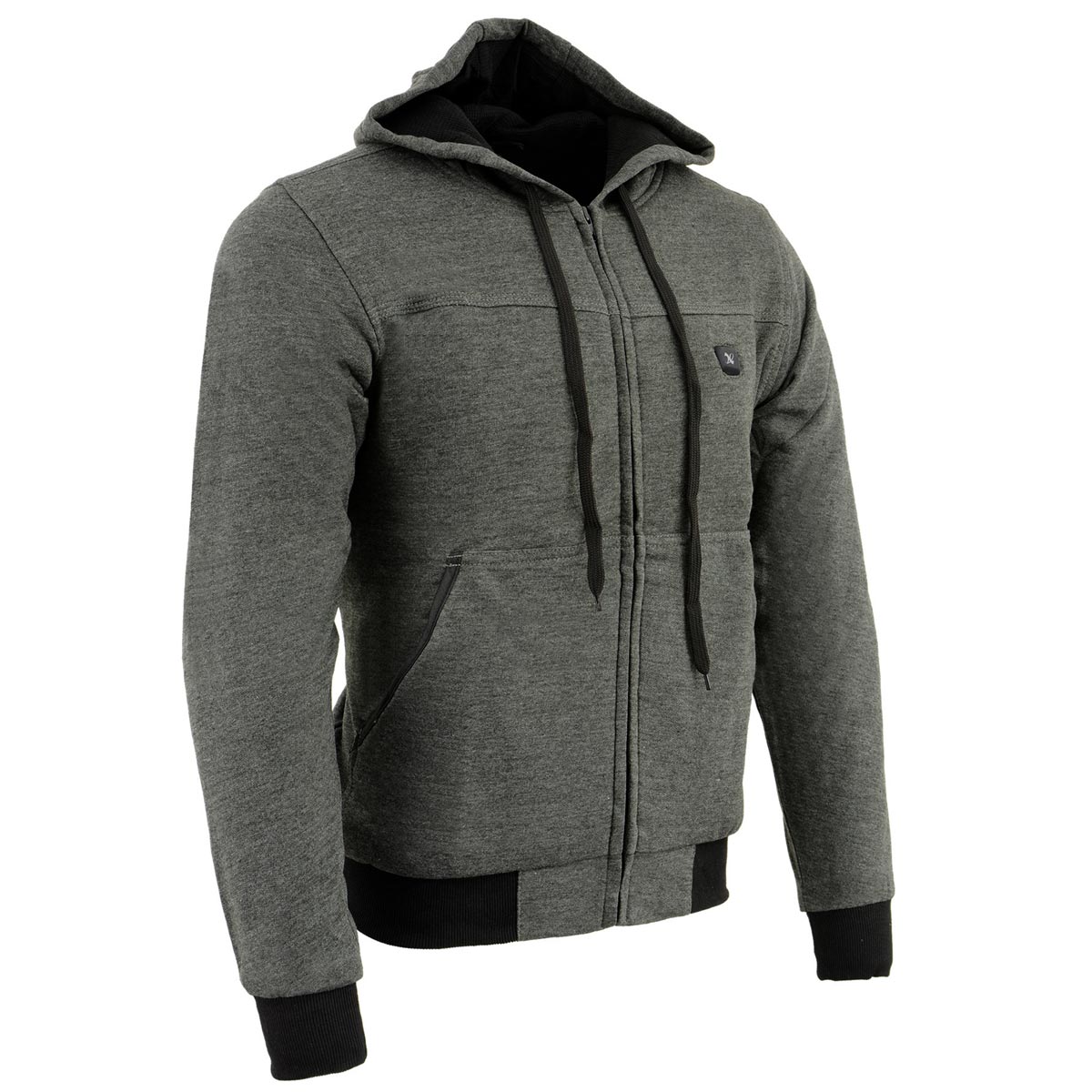 Men's Heated Fleece Hoodie: Features:

Durable Material – Cotton Exterior with Thermal Inside Lining, Knit Cuff and Waistband