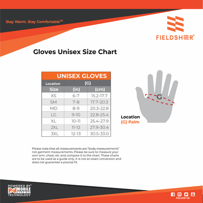 Mobile Warming 12V Glove Liner - Black: Description

The Fieldsheer® powered by Mobile Warming® heating technology 12-volt he