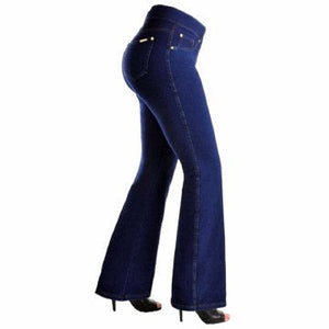 Slims Boot Cut Chambray: DescriptionOur knit denim is the most comfortable compression jean in the world