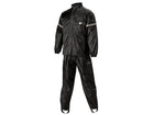 WP-8000 WeatherPro Rain Suit: Feature:

2-piece 100% waterproof motorcycle rain suit

Soft polyester outer shell with PVC bac