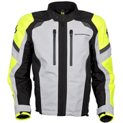 Men's Optima Jacket: Description
We took our experience using waterproof / breathable laminated fabrics, and crafted a light 