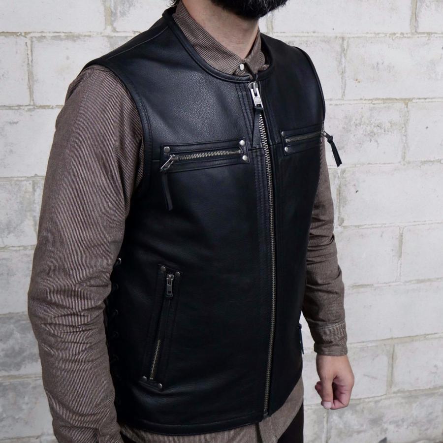 Eagle Leather Men's Brawler Vest - Black - Eagle Leather