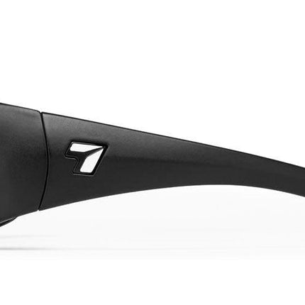 7-Eye Taku Plus 24:7 Sunglasses - Matte Black Frame & Eclypse Photochromic Lens - Eagle Leather