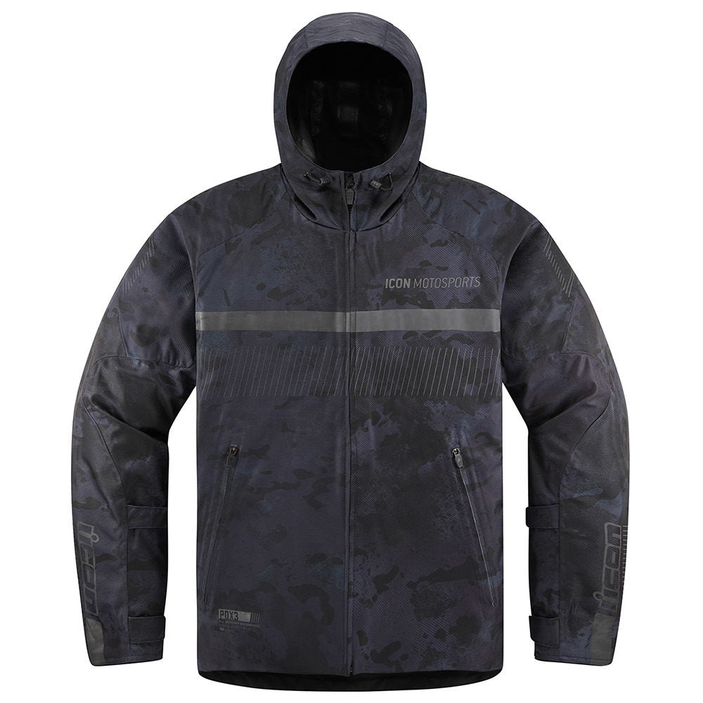 PDX3 Jacket: Raised on the rain-soaked streets of Portland, the ICON design team knows a few things about wet weather riding
