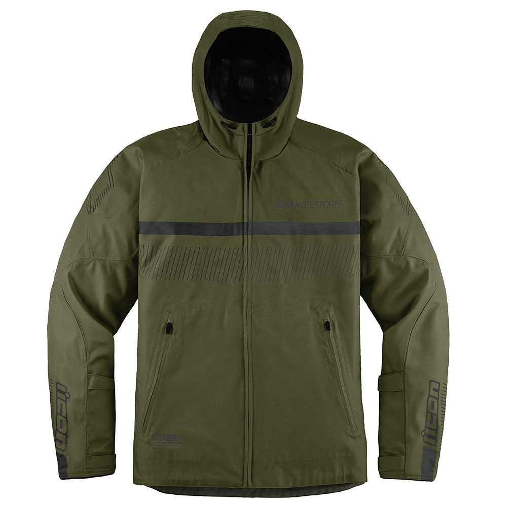 PDX3 Jacket: Raised on the rain-soaked streets of Portland, the ICON design team knows a few things about wet weather riding