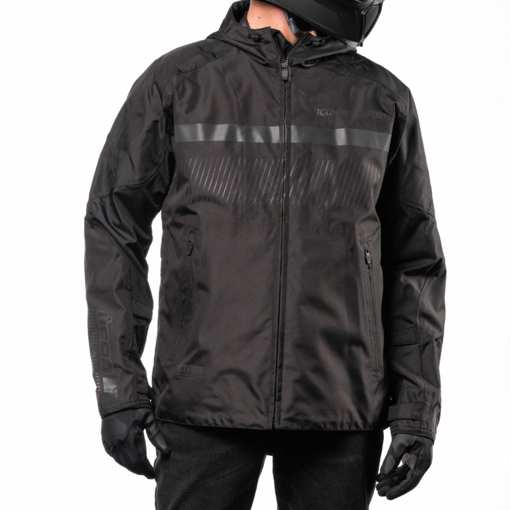PDX3 Jacket: Raised on the rain-soaked streets of Portland, the ICON design team knows a few things about wet weather riding
