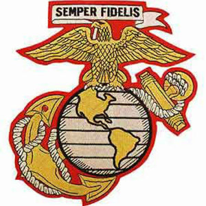 Patch USMC EGA: EagleEmblems PM7685 Patch-Usmc Ega (05) (Slv/Gld) (5