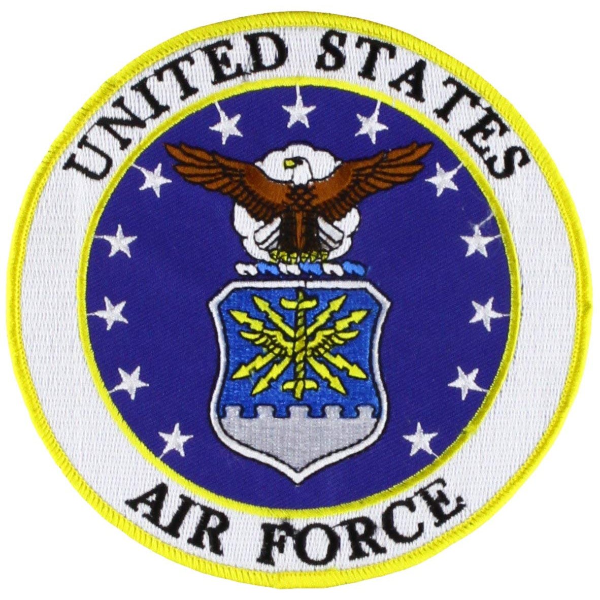 Patch USAF Emblem: EagleEmblems PM7995 Patch-Usaf Emblem (05) (5'')