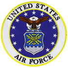 Patch USAF Emblem: EagleEmblems PM7995 Patch-Usaf Emblem (05) (5'')