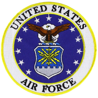 Patch USAF Emblem: EagleEmblems PM7995 Patch-Usaf Emblem (05) (5'')