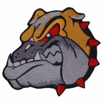 Patch Dog Bulldobg: EagleEmblems PM9119 Patch-Dog,Bulldog (9
