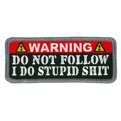 Do Not Follow Patch: DO NOT FOLLOW 4" PATCH
