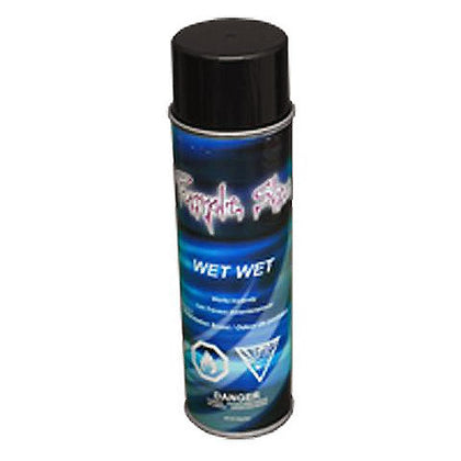 Purple Slice Wet.: Excellent on metal, rubber, vinly, and plasticA clean, non-foaming coating which provides a water-resistan