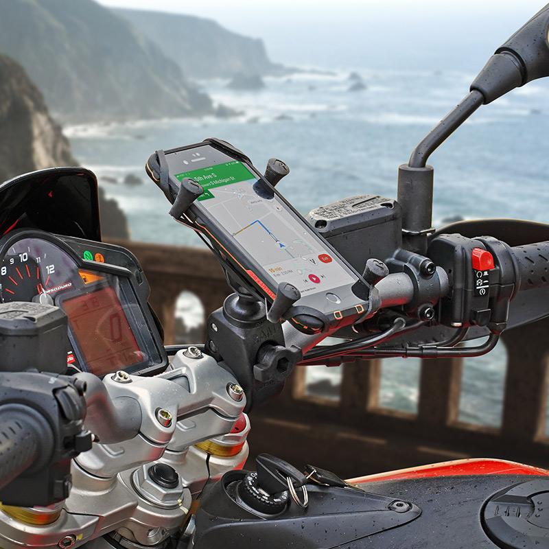Tough Claw Mount X Grip Large: RAM Tough-Claw™ Mount with Universal X-Grip® Phone CradleThe RAM-HOL-UN7-400U consists of the 