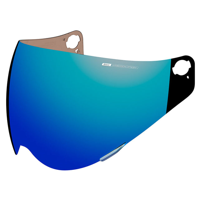 blue etched icon variant helmet Icon Variant Optics RST Face Shield – Blue – Eagle Leather