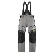 Raiden Pants Gray/Hi-Vis: The ICON Raiden™ Level 3 Waterproof pants are the premier accompaniment to the ICON Raiden™ Jacket